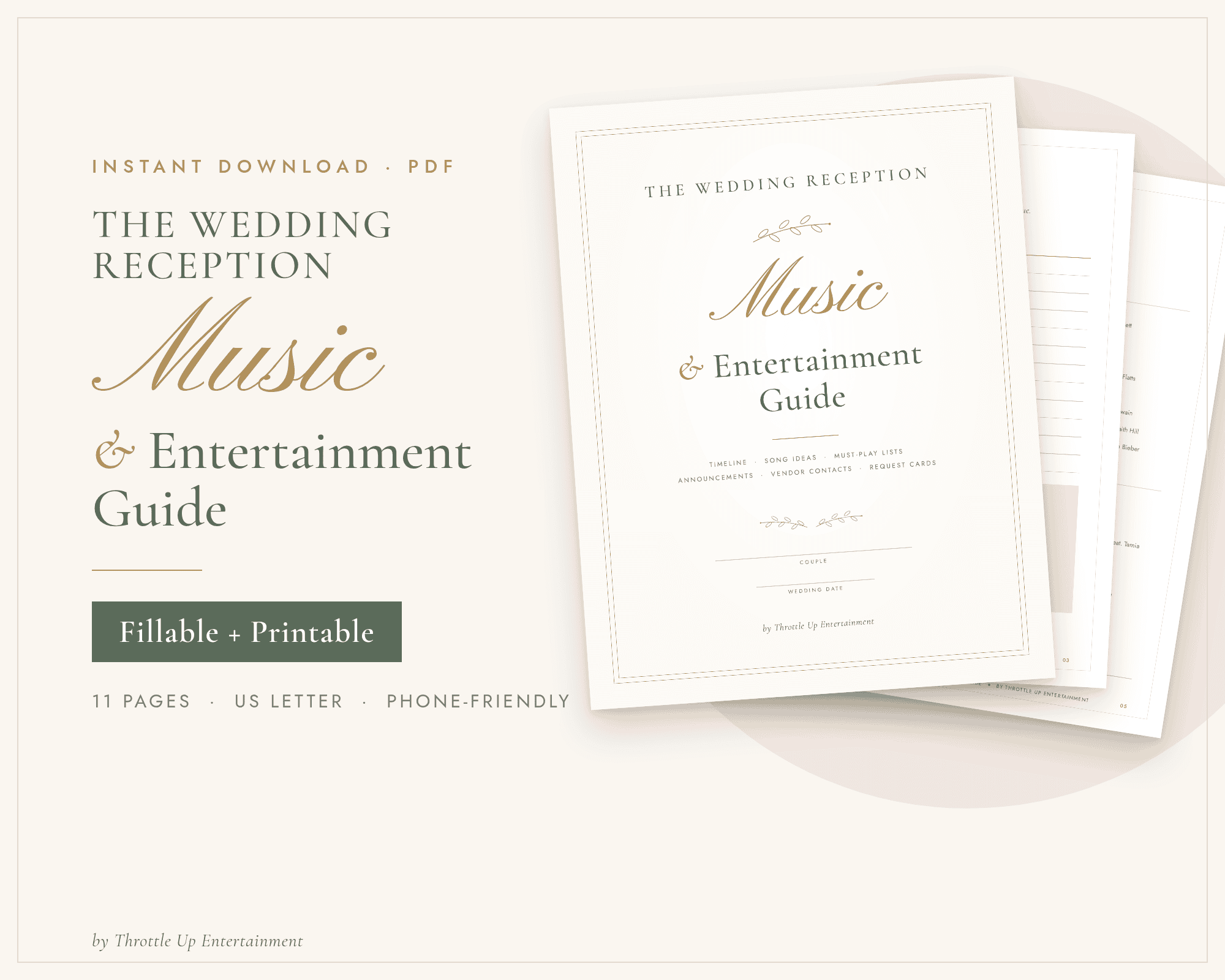 The Wedding Reception Music & Entertainment Guide